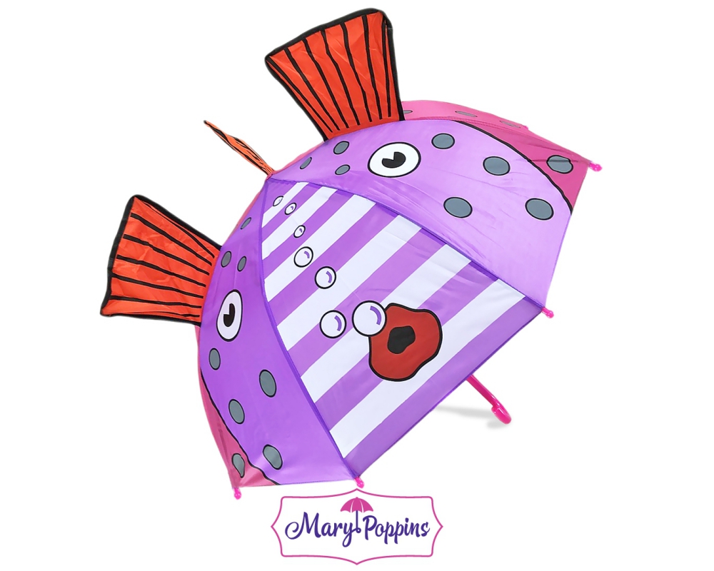 Зонт детский Золотая рыбка, 46 см  